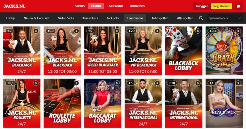 jack's casino review van het live casino 