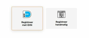 iDeal zonder registratie stap 2