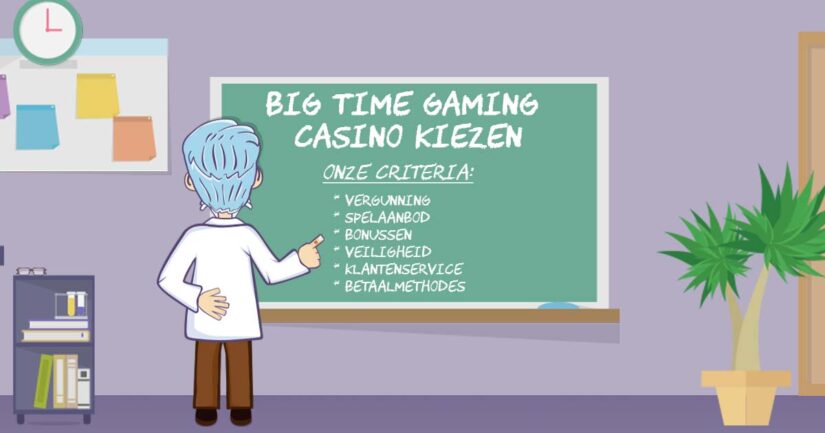 Criteria voor Big Time Gaming Casinos kiezen