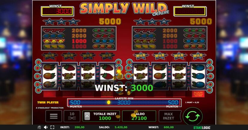 Stakelogic casino slot simply wild