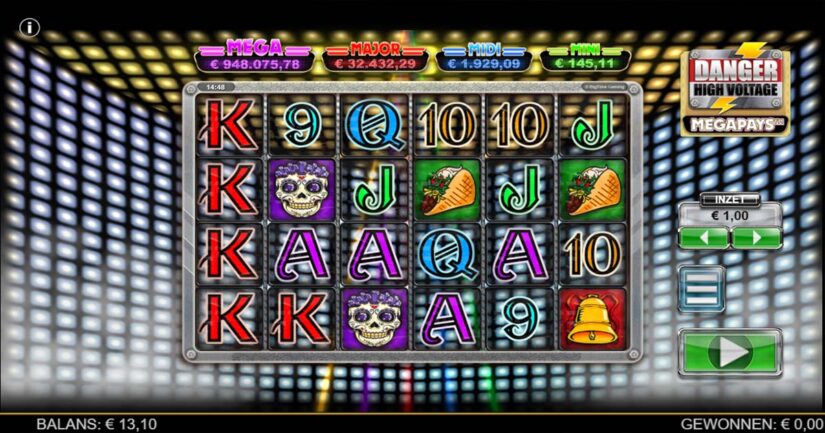 Big Time Gaminig Casinos Danger High Voltage slot