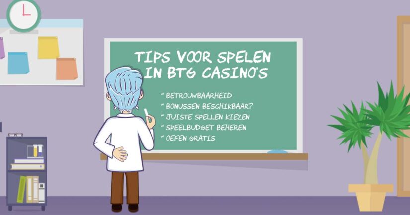 Tips voor spelen in BTG casino's