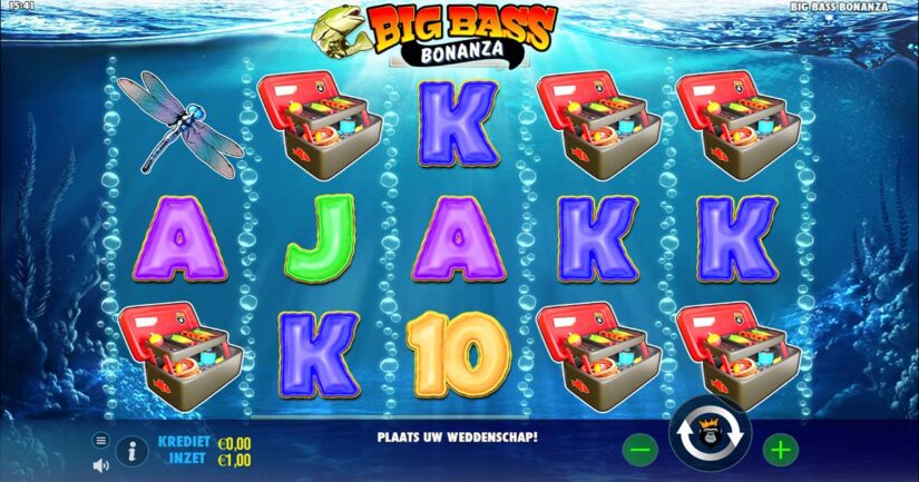 big bass bonanza gokkast van Pragmatic Play 