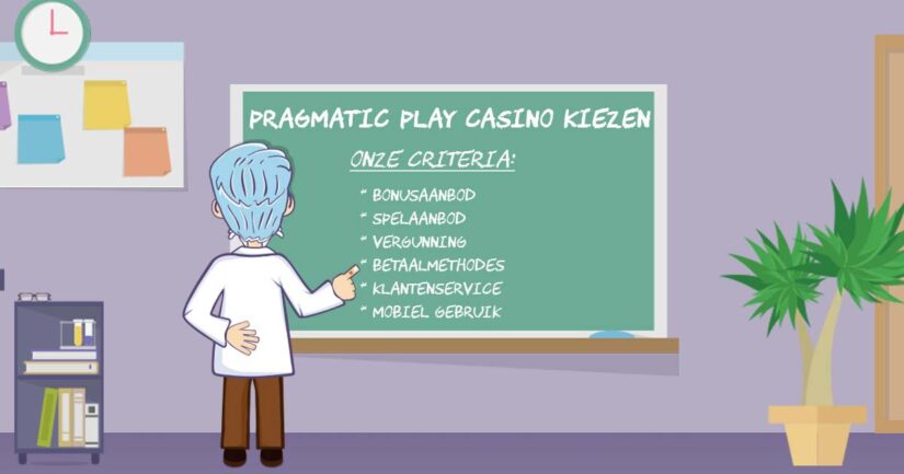 Onze criteria voor Pragmatic Play casino kiezen