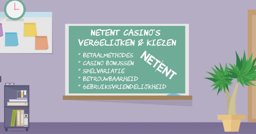 NetEnt casino vergelijken en kiezen