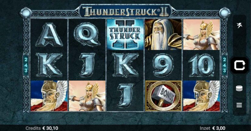 Thunderstruck II gokkast van Microgaming