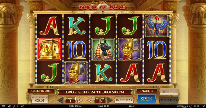 book of dead casino slot van Play'n GO