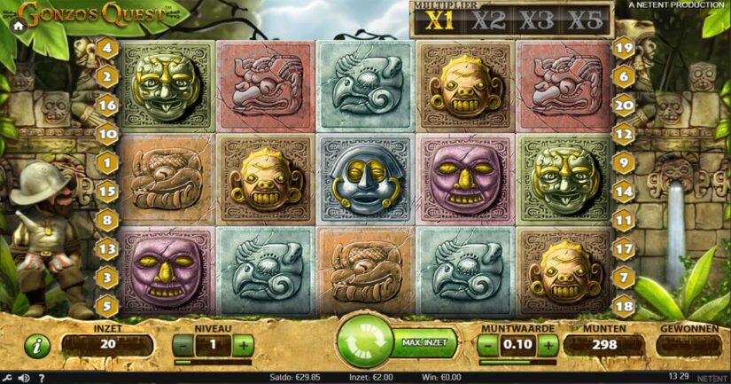 gonzo's quest slot van NetEnt