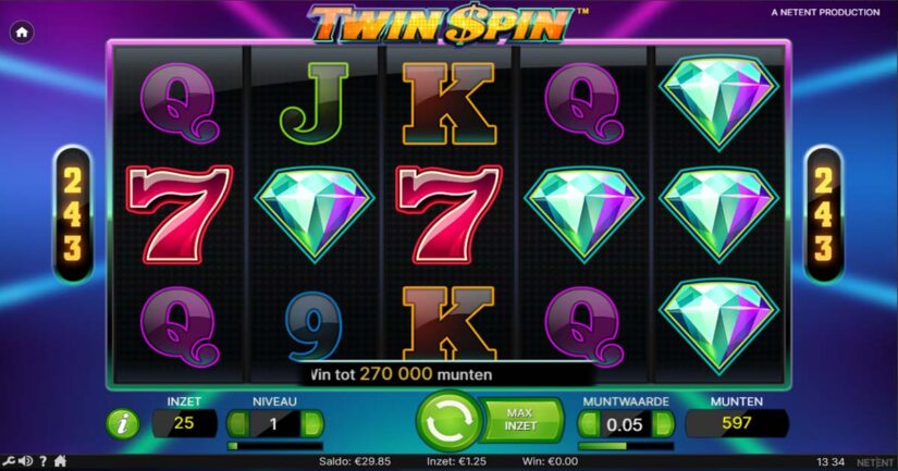 Netent casino slot twin spin