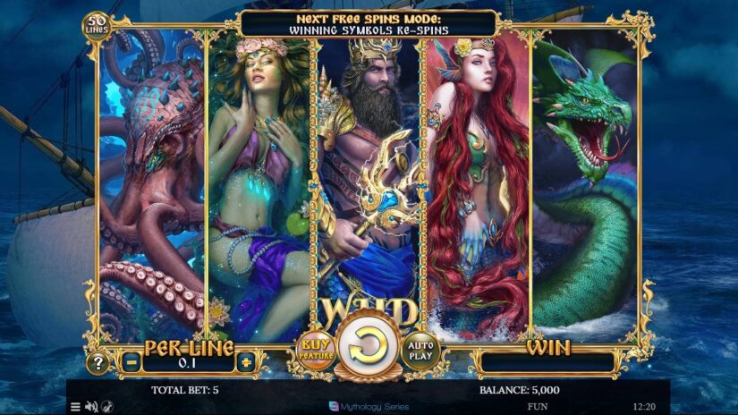 Poseidon’s Rising casino slot van Spinomenal