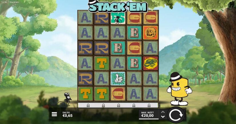 stack em slot van hacksaw gaming