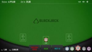 blackjack spelen stap 1