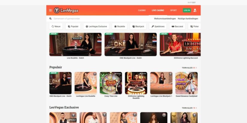 LeoVegas Live Casino review