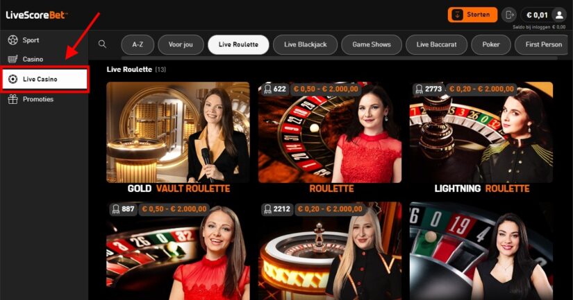 live casino review livescorebet