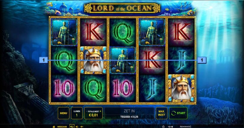 lord of the ocean slot 1 cent spin